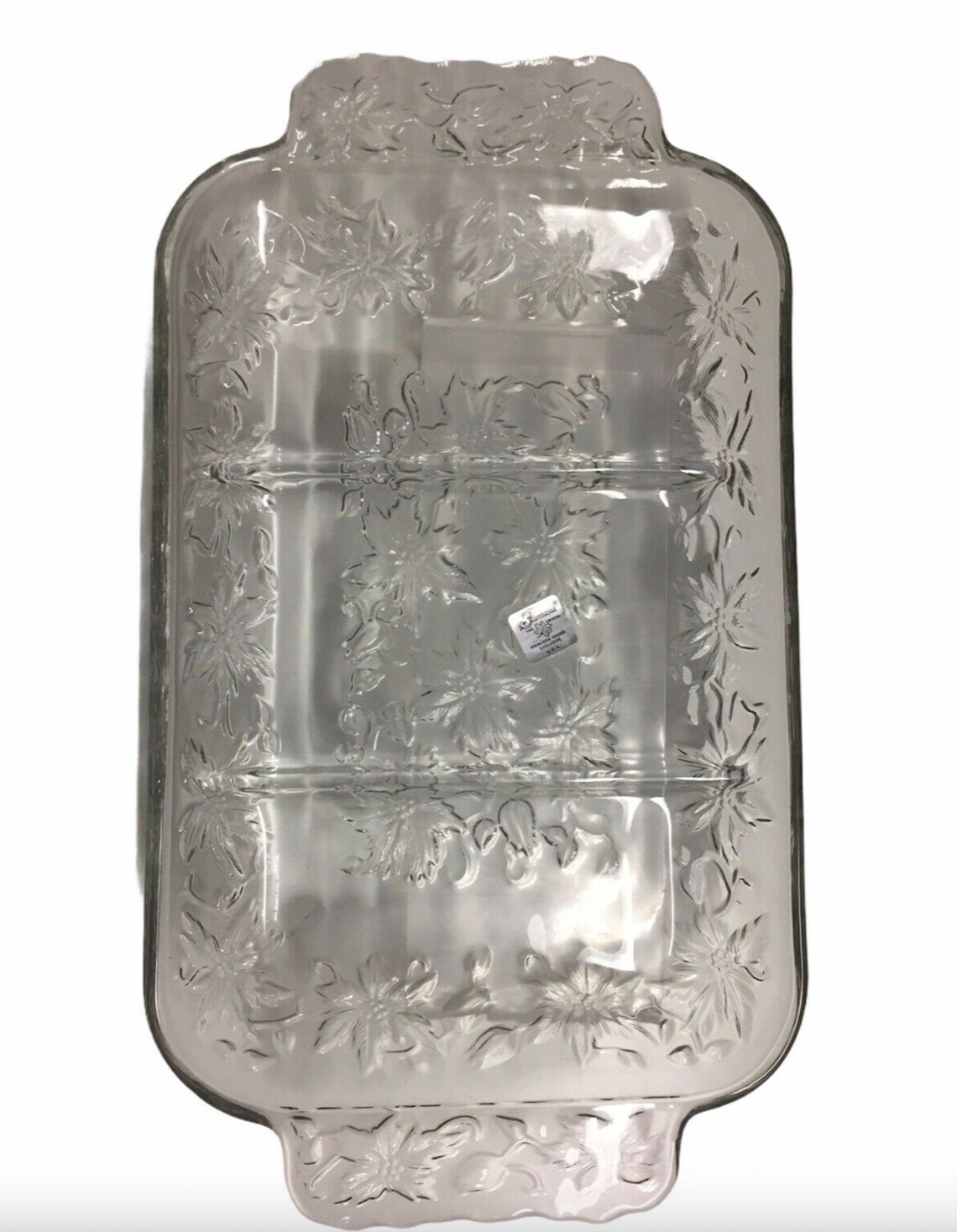 Princess House Crystal Fantasia Pattern 3 Section Serving Etsy