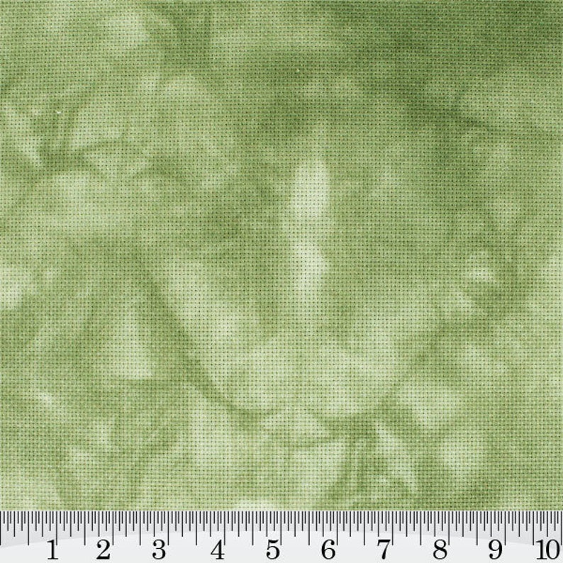 Evenweave Linen or Quilt Embroidery Khaki Hand Dyed Pt Hand Dyed Cross Stitch Fabric Choose from Aida Lugana Cashel