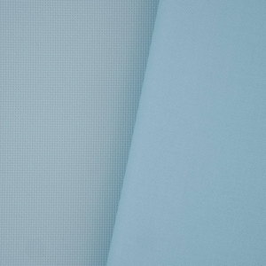 Tissu point de croix uni bleu brumeux // Choix entre Aida, lin tissage régulier // Broderie. Pointe Lugana Cashel