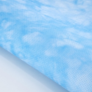 Bleu ciel - Effet teint à la main // Tissu au point de croix // Choisissez entre Aida, lin tissage régulier ou courtepointe/broderie. Pointe Lugana Cashel