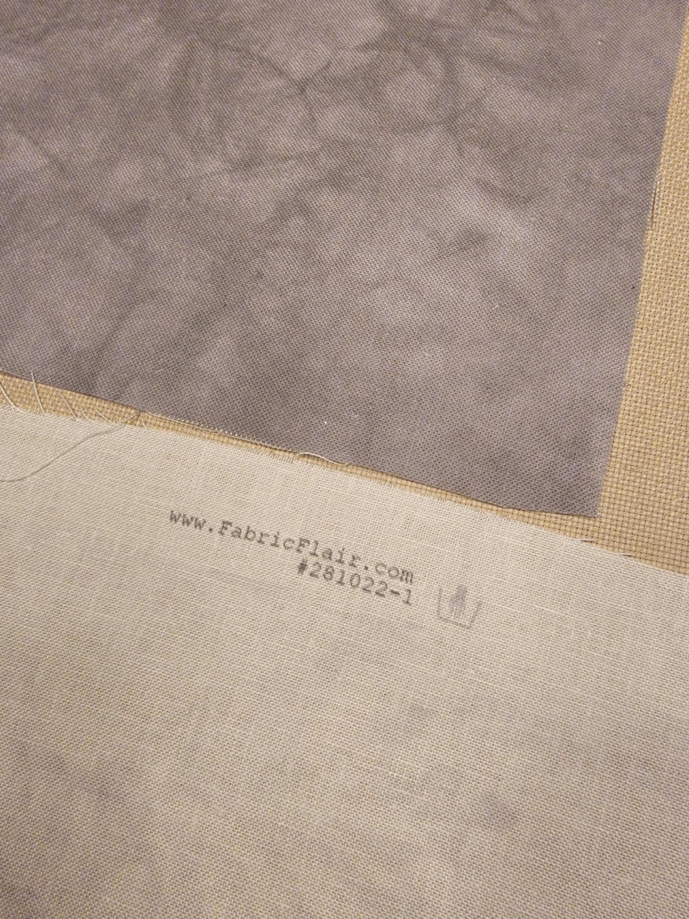 Tissu jersey 100% lin beige - maille naturelle upcyclée