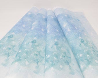 Ramo navideño para punto de cruz: Aida, tejido uniforme y lino teñidos a mano