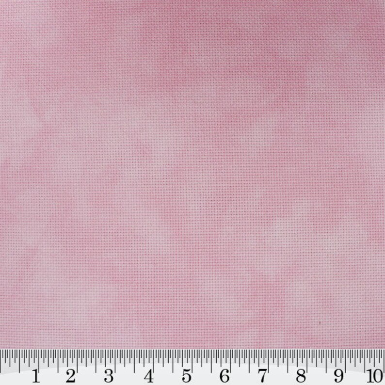 Hand Dyed Cross Stitch Fabric Choose from Aida Evenweave Linen or Quilt Embroidery Hush Pink Hand Dyed Pt Lugana Cashel
