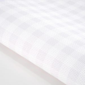 Pale Gray Gingham // Cross Stitch Fabric // Choose from Aida, Evenweave  Linen or Quilt/ Embroidery.  Pt. Lugana Cashel