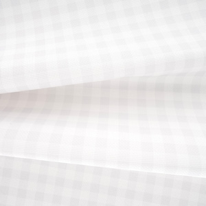 Pale Gray Gingham Cross Stitch Fabric, Check, Aida Evenweave Linen