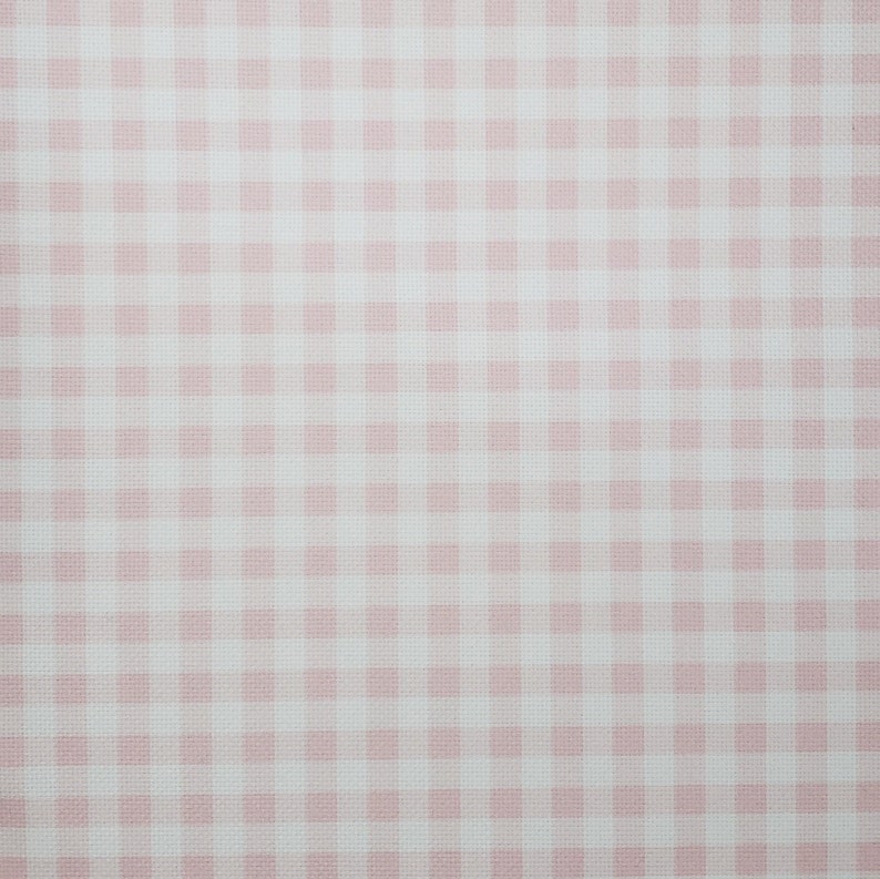 Pink Gingham // Cross Stitch Fabric // Choose from Aida, Evenweave Linen or Quilt / Embroidery. Pt. Lugana Cashel image 3