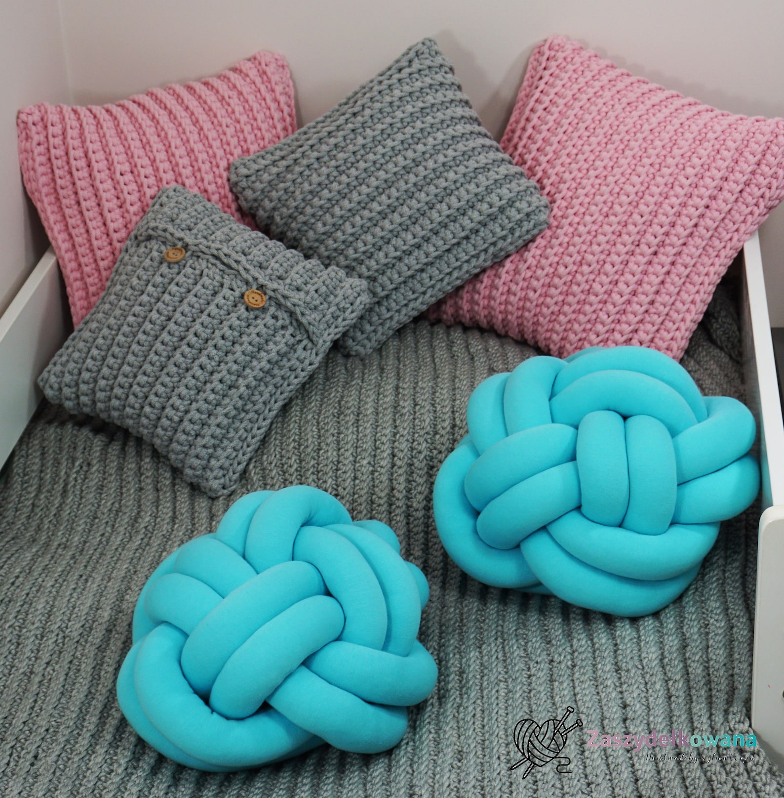 Striped Pillow Ecru Cotton Pillow Cotton Crochet Cover Etsy