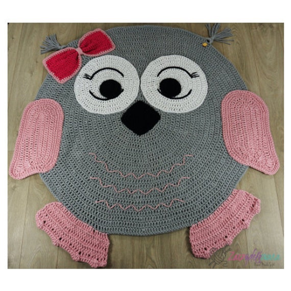 owl rug for nursery