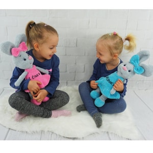 Baby amigurumi Bunny with dress Crochet bunny and Crochet toy for a newborn or child gift Newborn shower gift or photo session Many colors