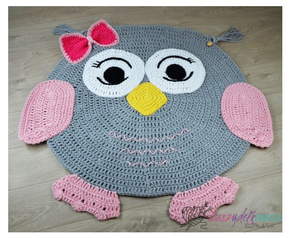 owl rug for nursery
