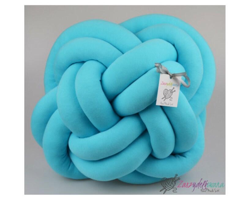 LARGE Knot Pillow Knot Cushion Decorative Cushion Throw Pillow Etsy