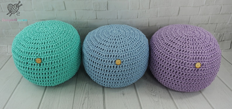 Piano rotondo pouf ottomani per baby room Meditation ...