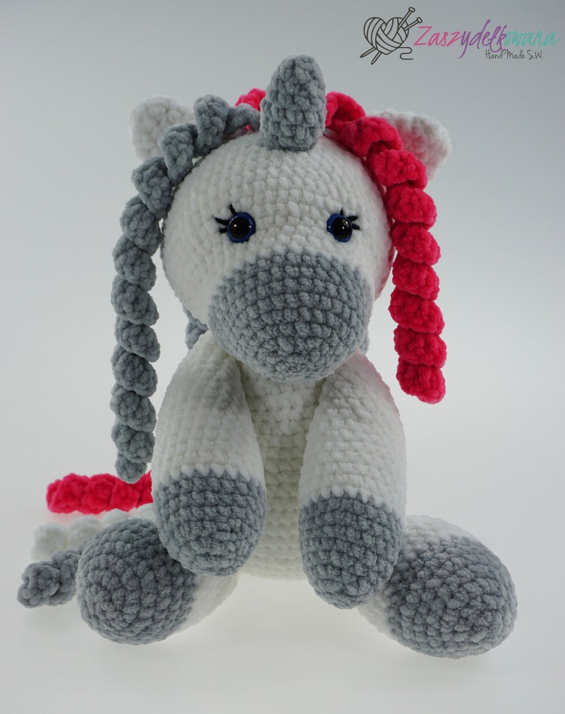 cuddly toy for a child mascot horse for the birth of a child Unicorn plush mascot for a child baby toy a birthday present large mascot