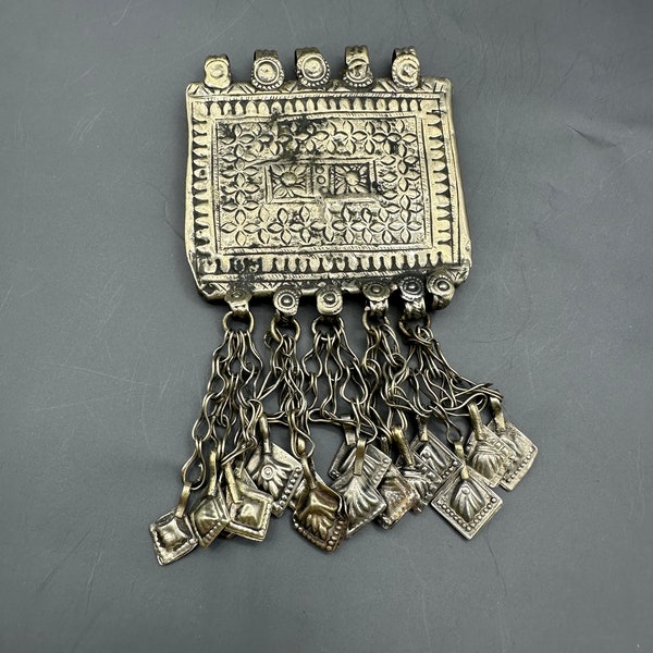 Pendentif vintage pièce unique pendentif médiévale oriental nomade bijoux ancienne