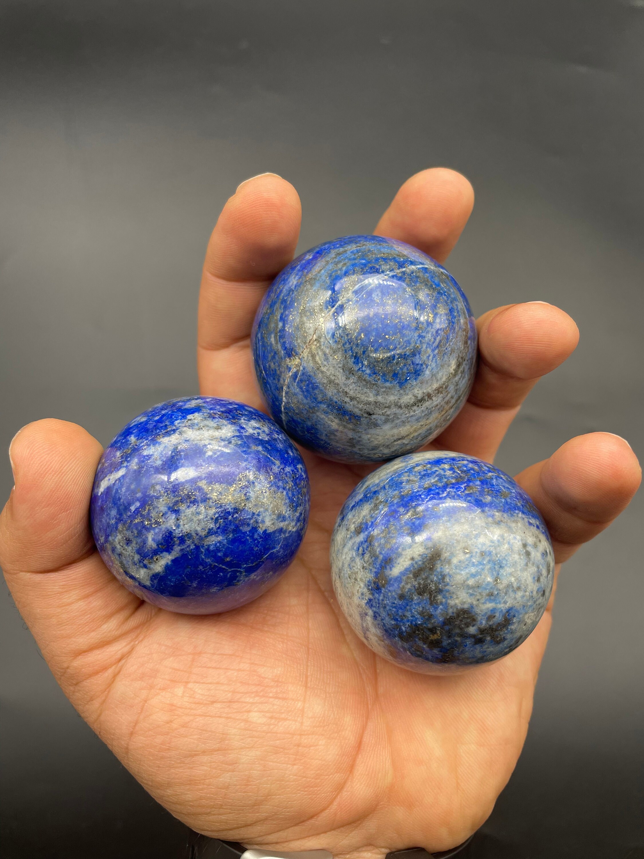 3 Sphère Pierre Lapis-Lazuli
