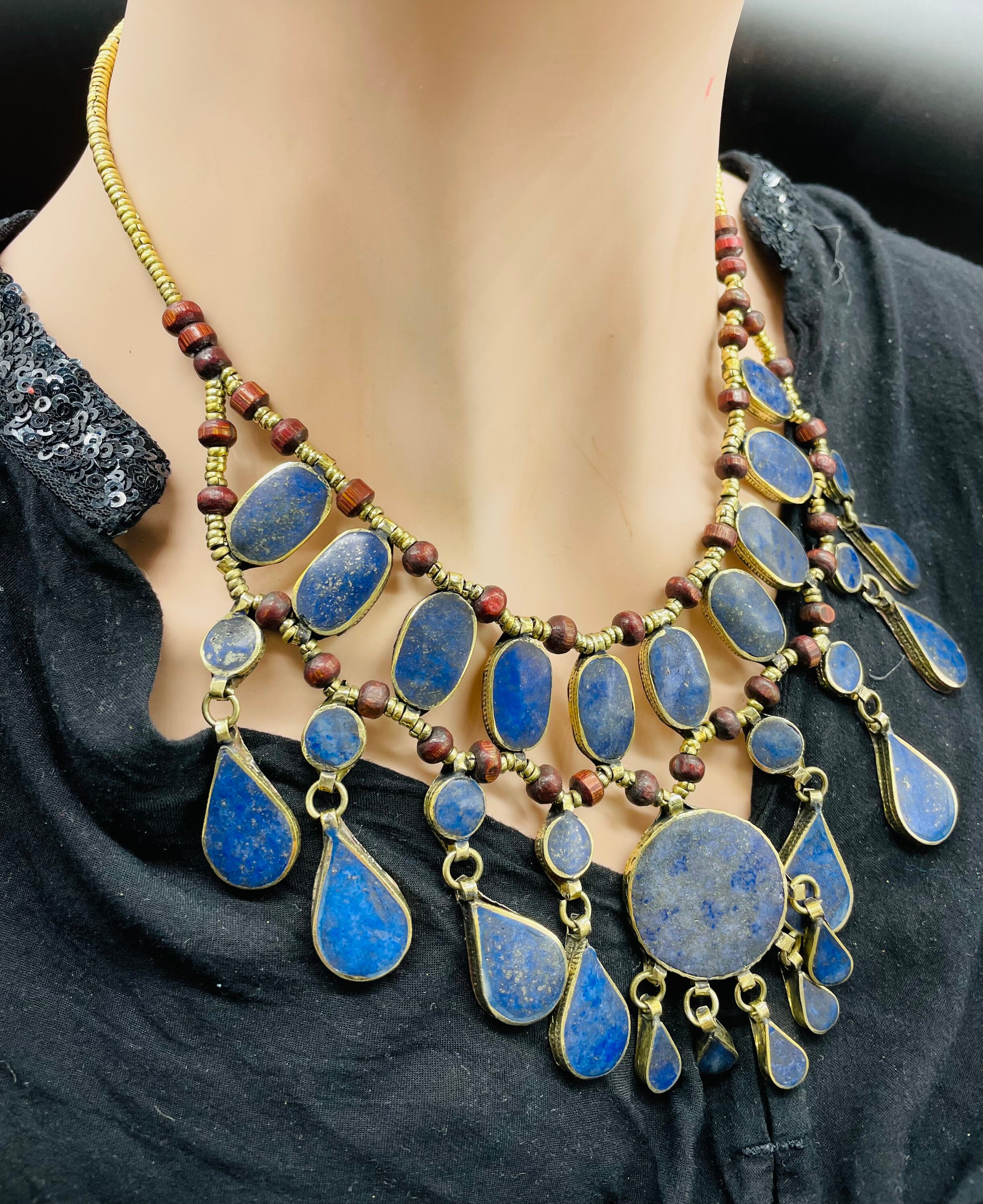 Afghan lapis lazuli jewelry discount
