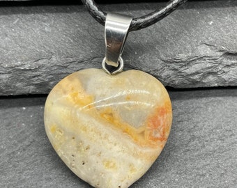 Regalo de San Valentín - Colgante de Piedra Natural de Ágata