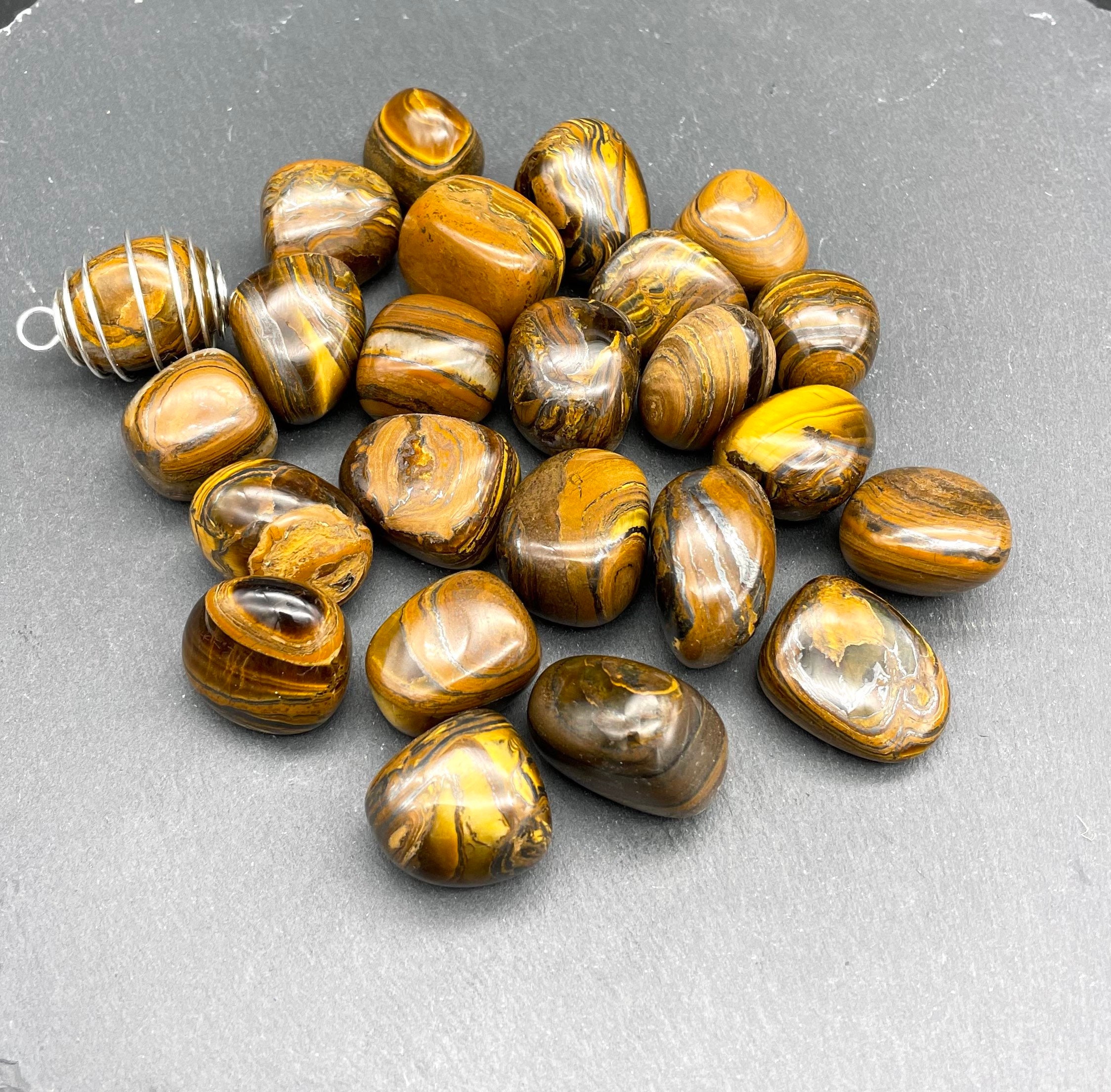 Pierre Roulée Œil de Tigre