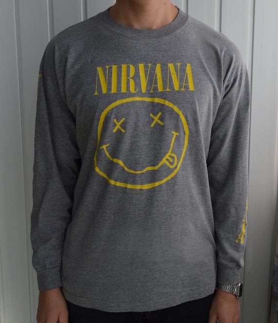 nirvana long sleeve shirt