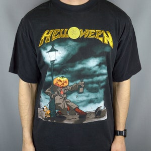 Vintage Helloween Master Ring World Tour 94 95 t shirt image 1