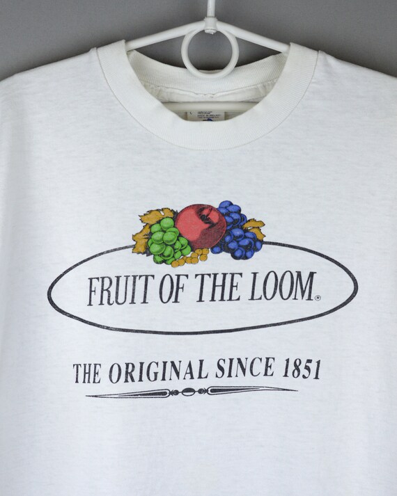 Vintage Fruit of the Loom the Original Since 1851 T Shirt - Etsy