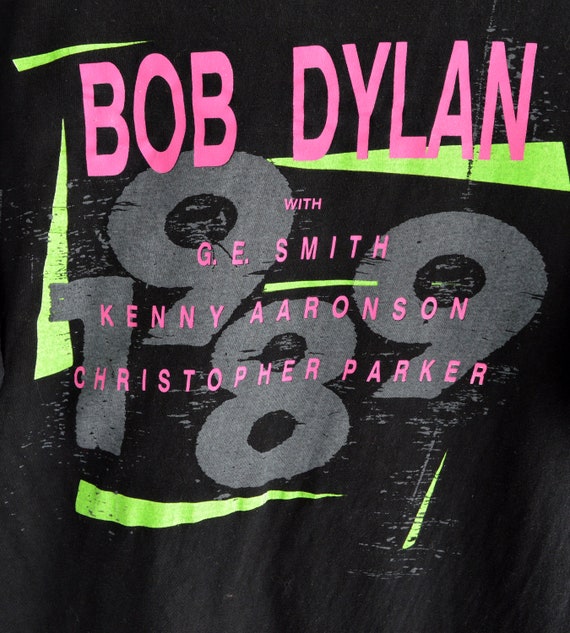 Vintage 1988 Bob Dylan t shirt tee - image 5