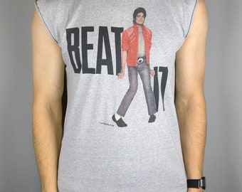 Vintage Michael Jackson Beat It 1984 t shirt