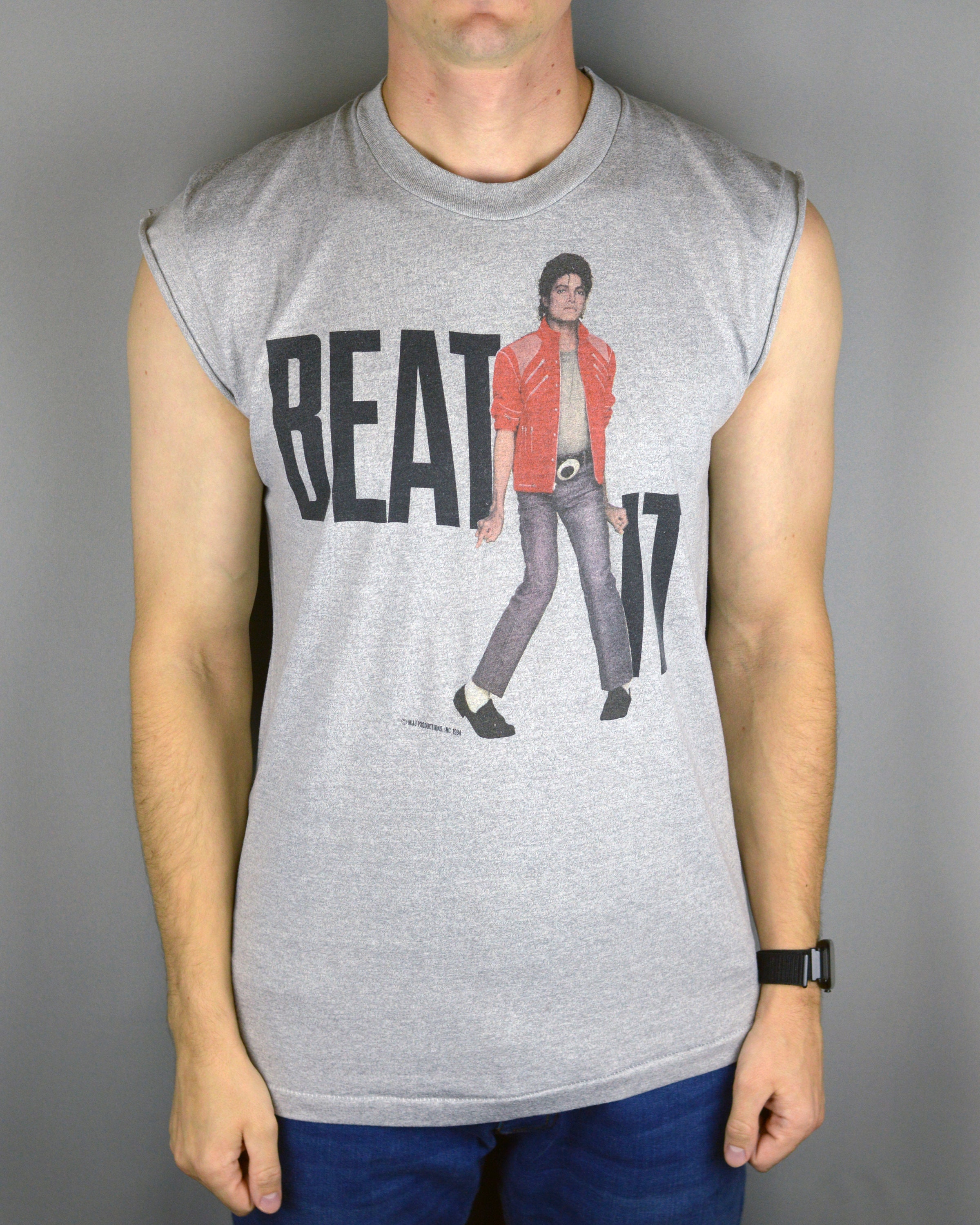 Vintage Michael Jackson Beat It 1984 T Shirt - Etsy Israel