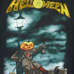 Vintage Helloween Master Ring World Tour 94 95 t shirt image 3