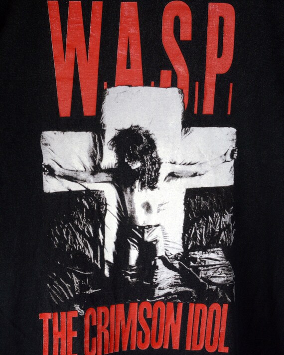 Vintage WASP The Crimson Idol 1992 t shirt Gem