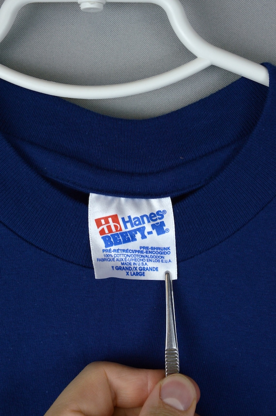 Vintage Hanes Original 90s T Shirt single Stitch Made in USA -  Canada