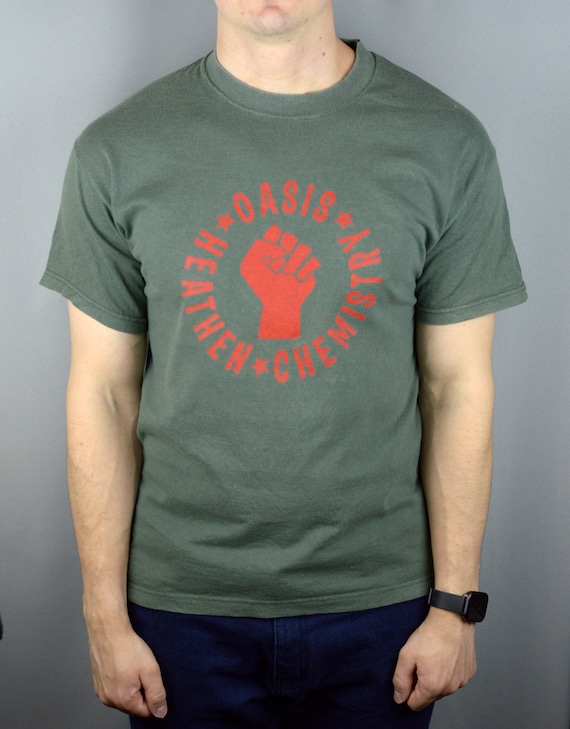 Vintage Oasis Heathen Chemistry t shirt