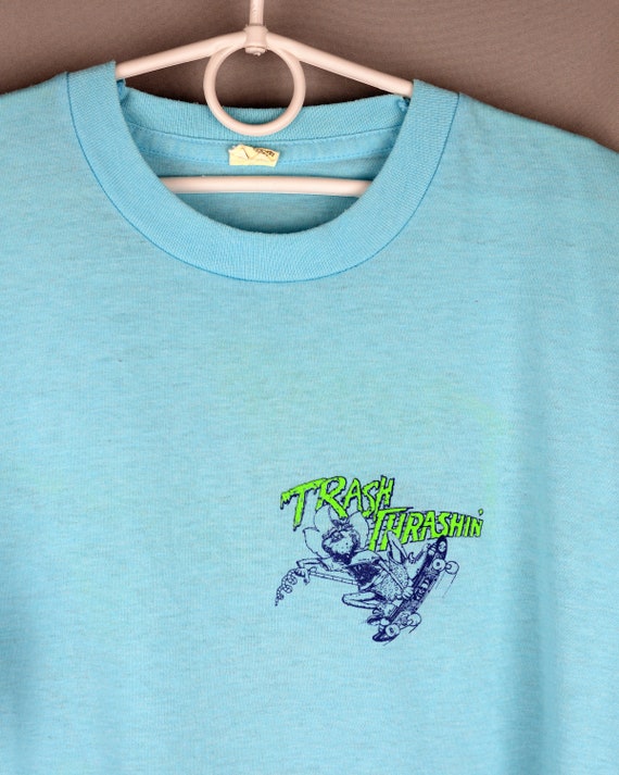 Vintage Trash Thrashin 80s t shirt View 6