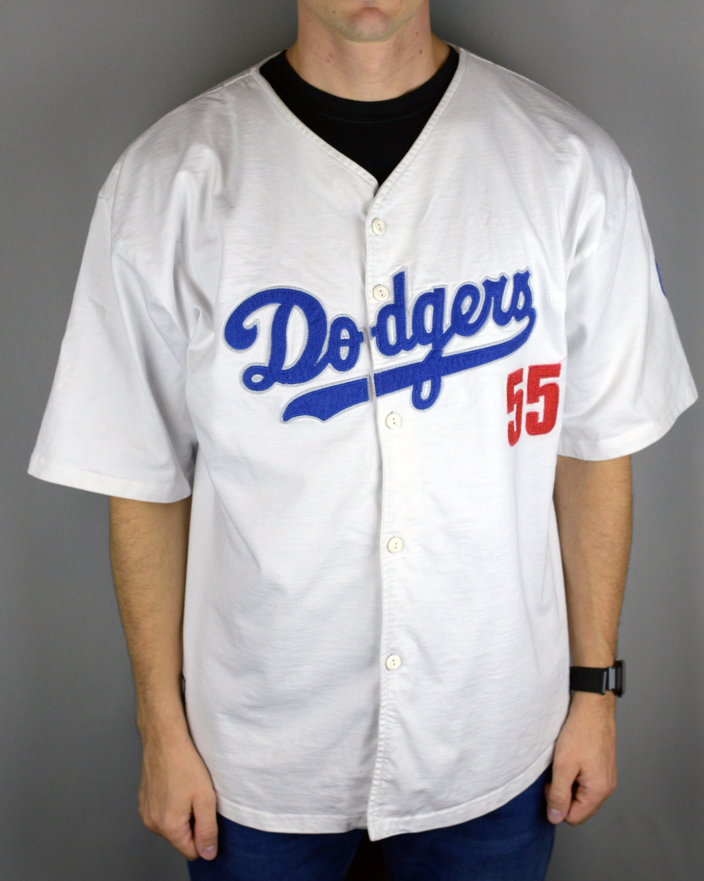 UnderdogStore Vintage Dodgers 55 Cooperstown Collection 90s Jersey