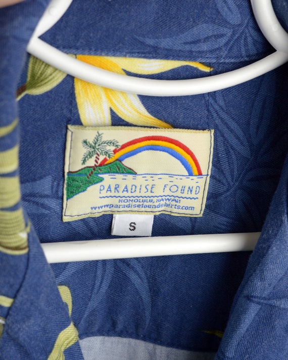 Vintage Paradise Found Magnum Hawaiian 80s shirt … - image 2