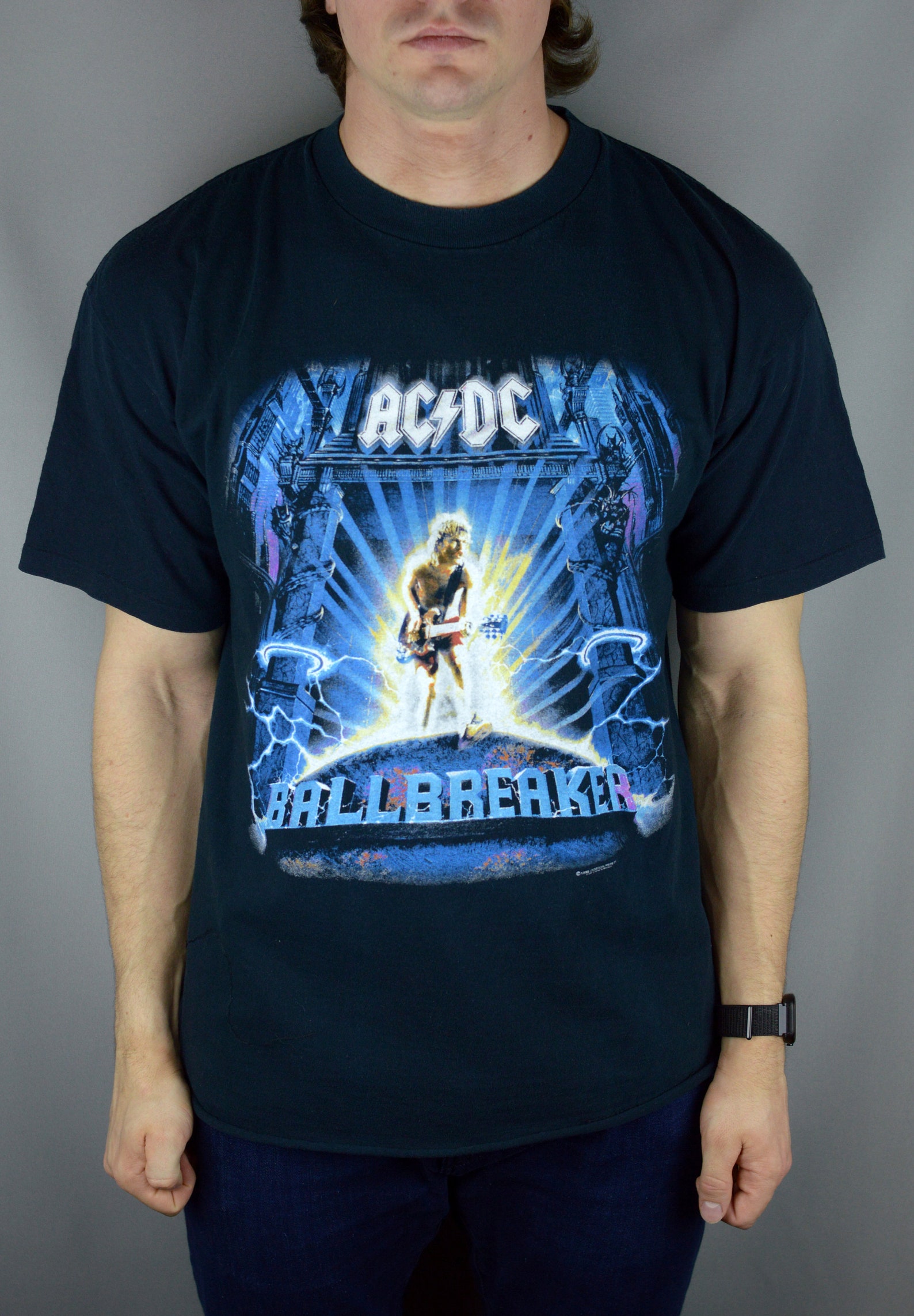 Vintage AC DC Ballbreaker 1996 World Tour T Shirt made in USA - Etsy