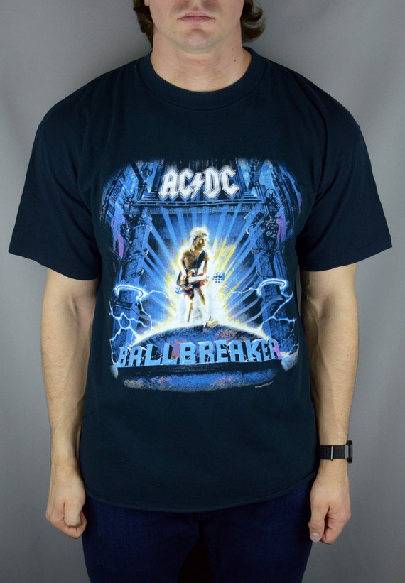 Vintage AC DC Ballbreaker 1996 World Tour t shirt… - image 1