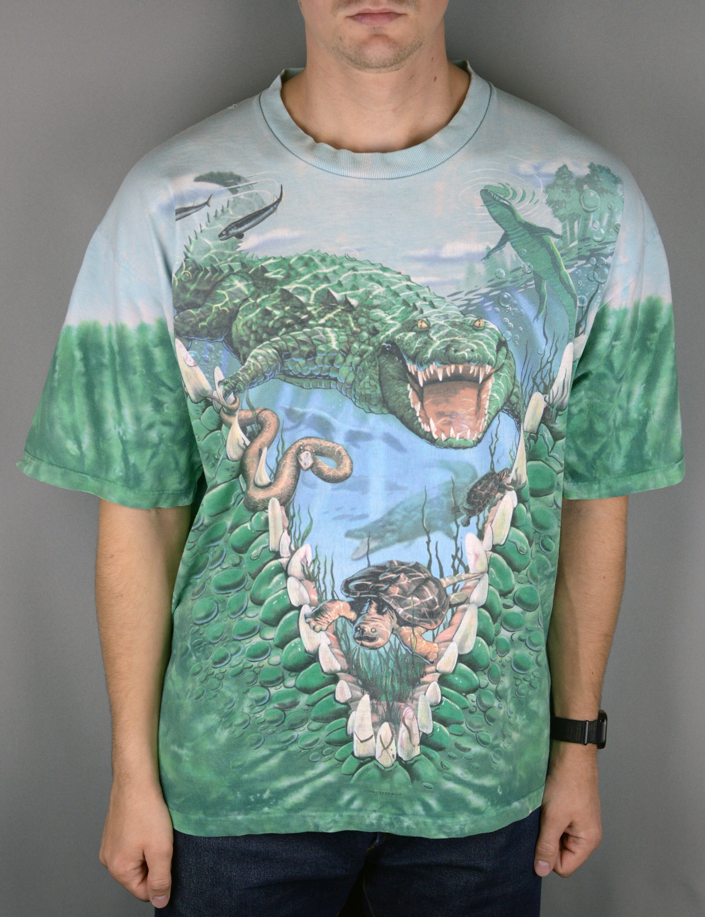 新版 90s liquid blue rogan tシャツ ヴィンテージ kids-nurie.com