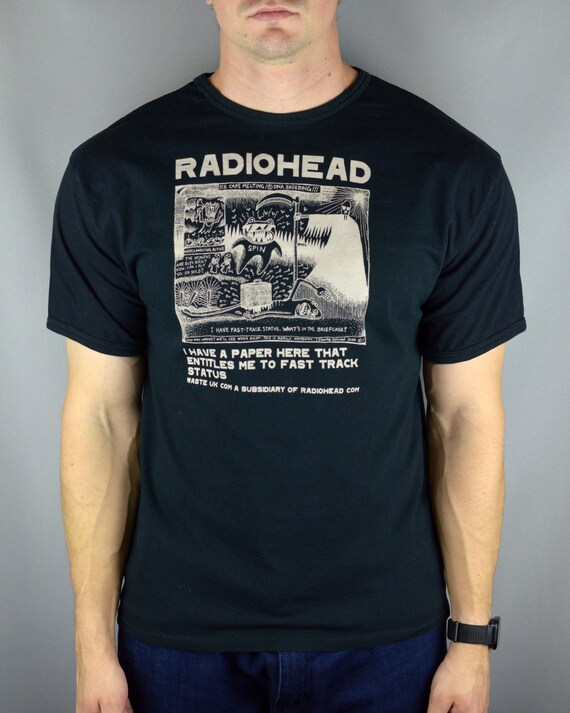 Vintage Radiohead WASTE t shirt