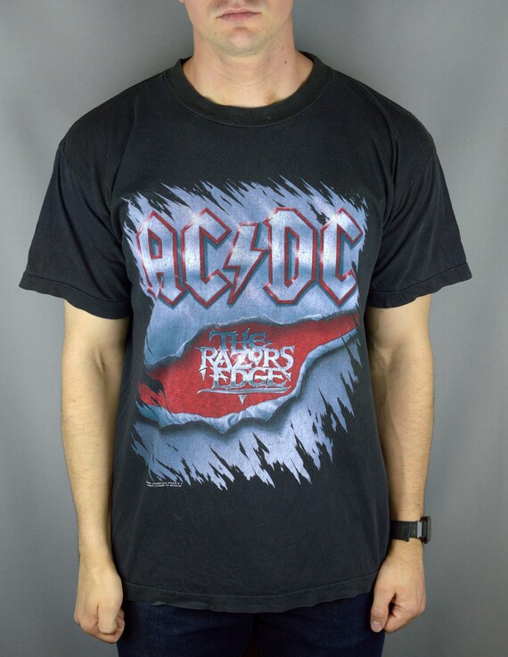 Vintage AC DC the Razors Edge World 