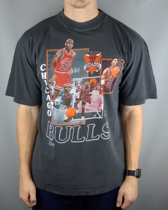 Vintage Chicago Bulls Jordan Salem Sportswear 1990