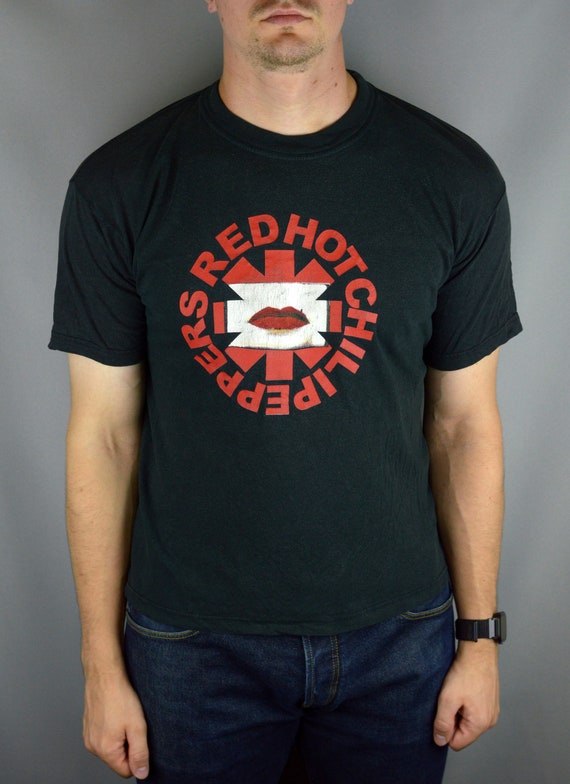 Vintage Red Hot Chili Peppers 90s T Shirt - Etsy