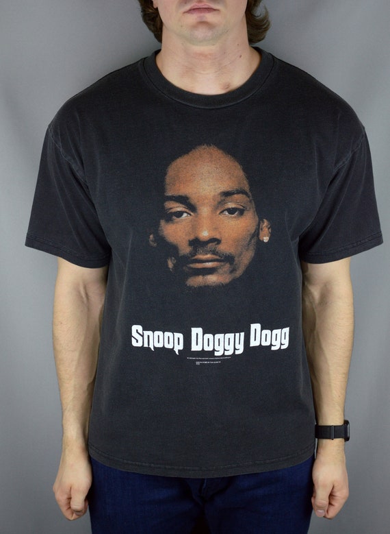 VINTAGE ヴィンテージ 90s Snoop Doggy Dogg Tha Doggfather スヌープドッグTシャツ ブラック