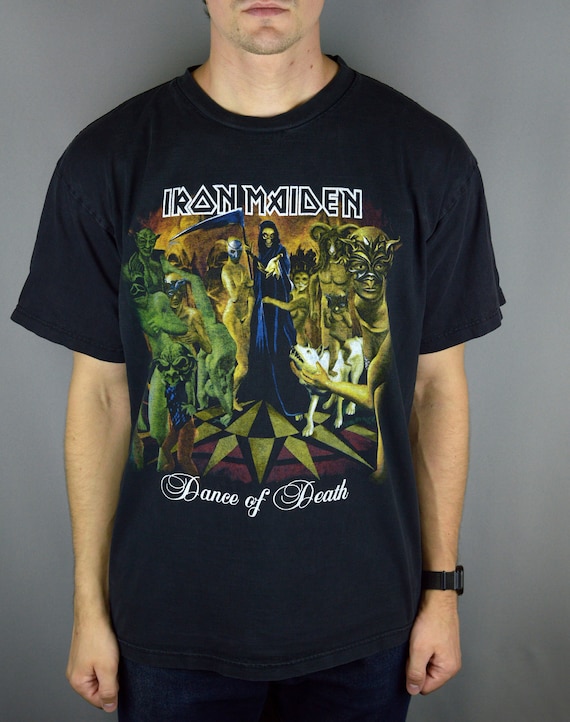 Vintage Iron Maiden of Death T Made in -