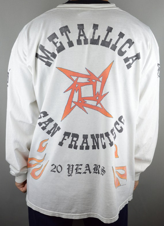 Vintage Metallica Made In LA 1996 longsleeve t shi