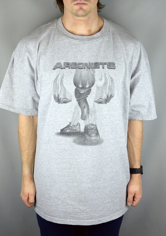 Vintage Arsonists as the World Burns 90s T Shirt XXL - Etsy Canada