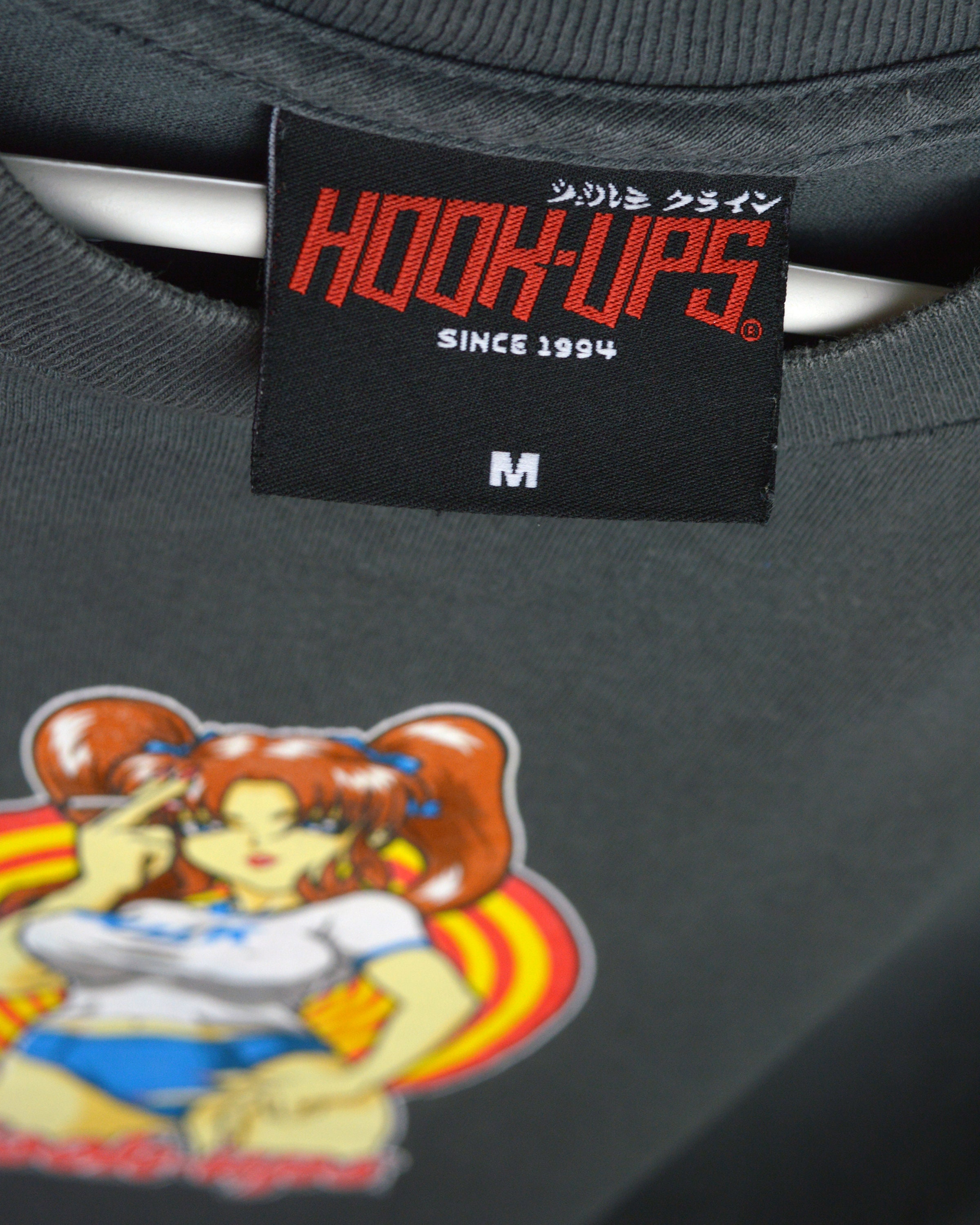 Vintage Hook Ups 90s t shirt (Made In USA)
