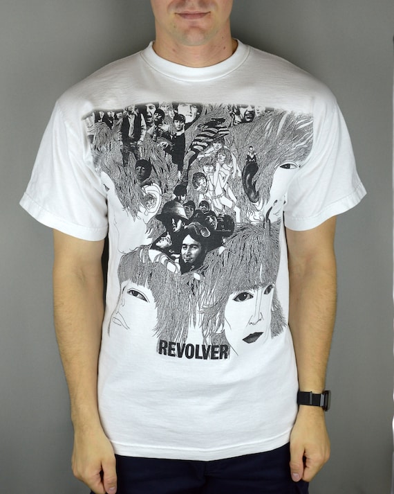Vintage the Beatles Revolver 90s T Shirt - Etsy