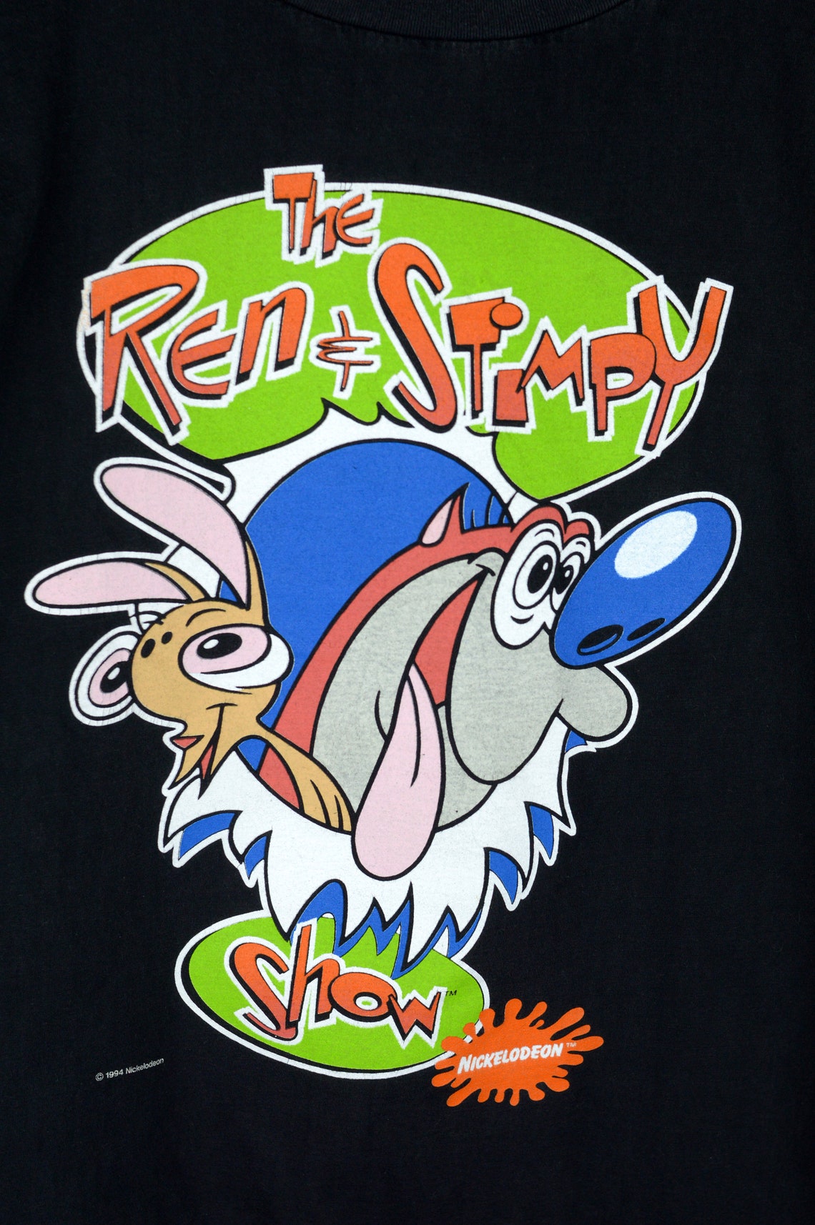 Vintage the Ren and Stimpy Nickelodeon 1994 T Shirt Etsy