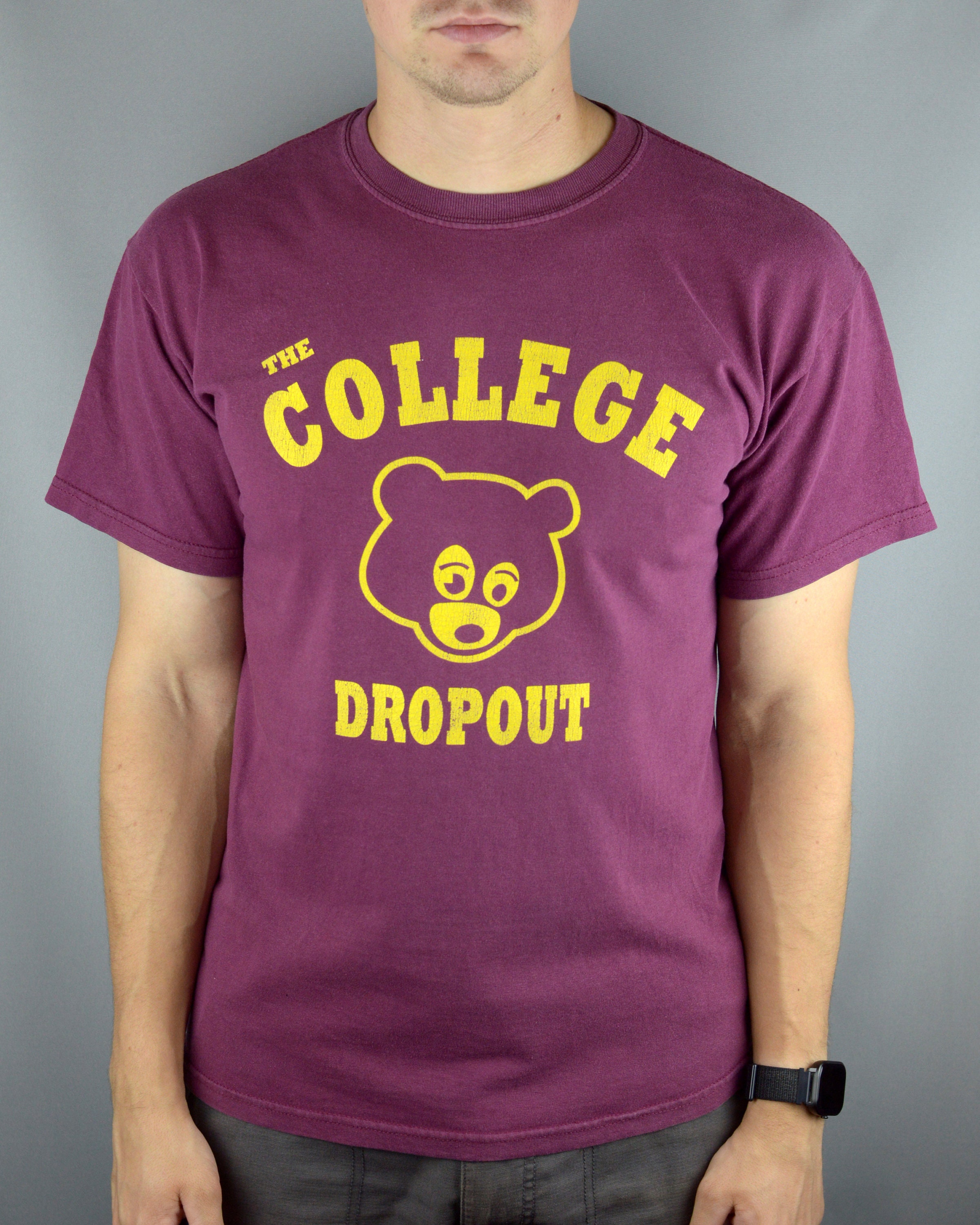 【レア】Kanye West college drop out  rap tee